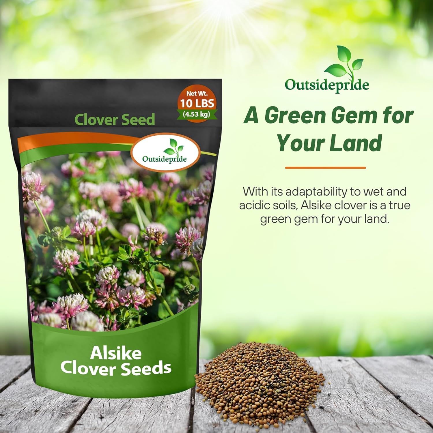 Alsike Clover Seed Bag