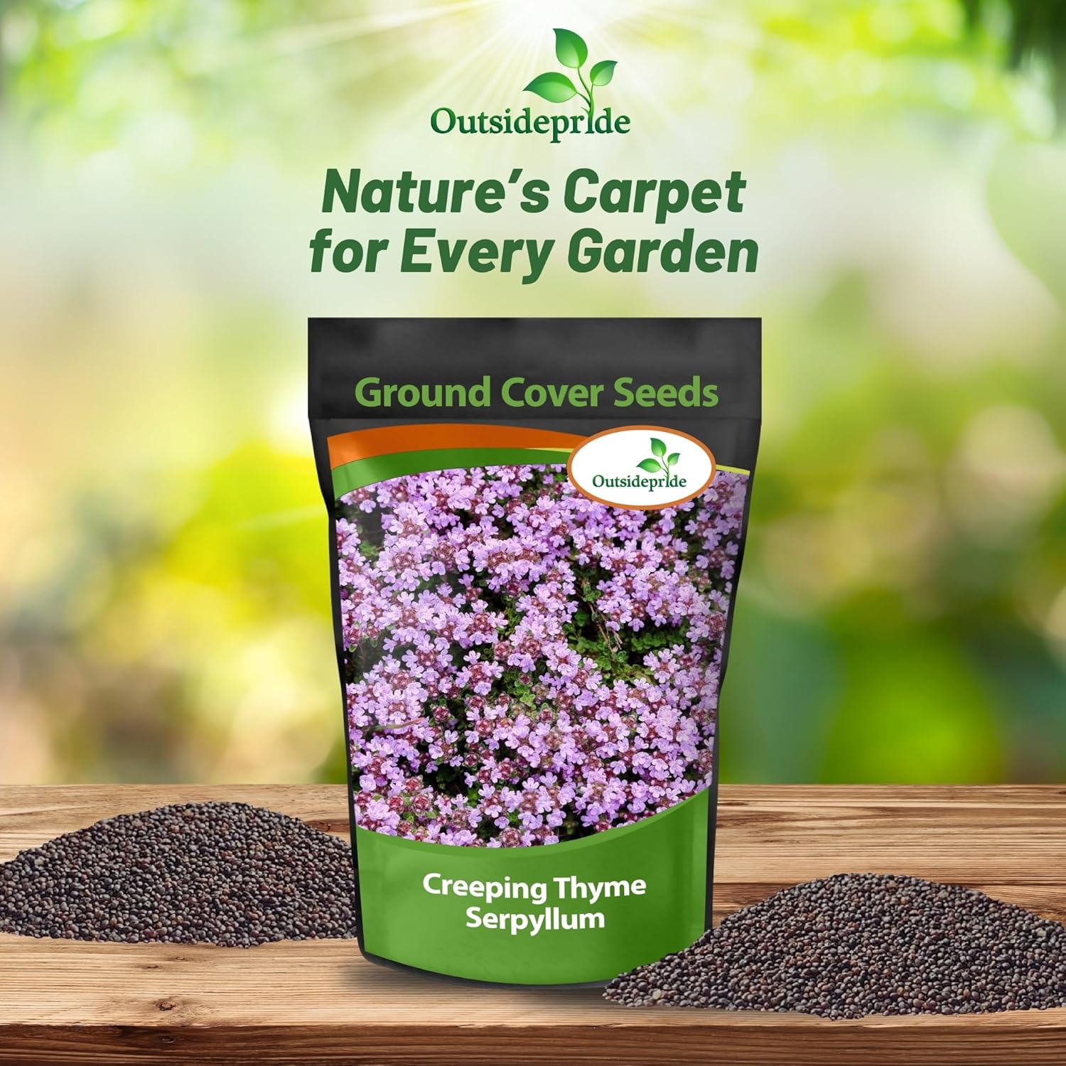 Creeping Thyme Seed Bag