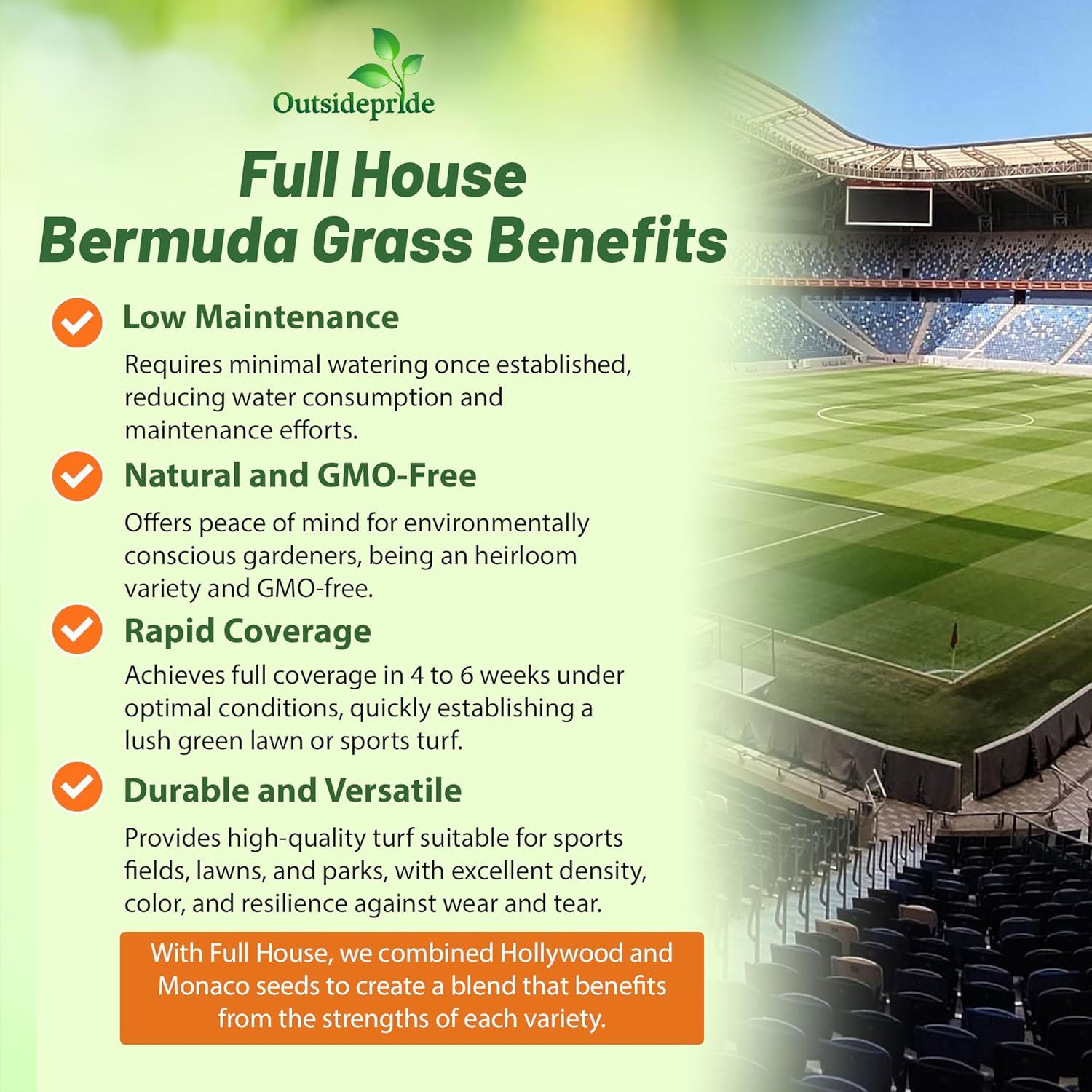 Full House Bermuda Grass Planting Instructions