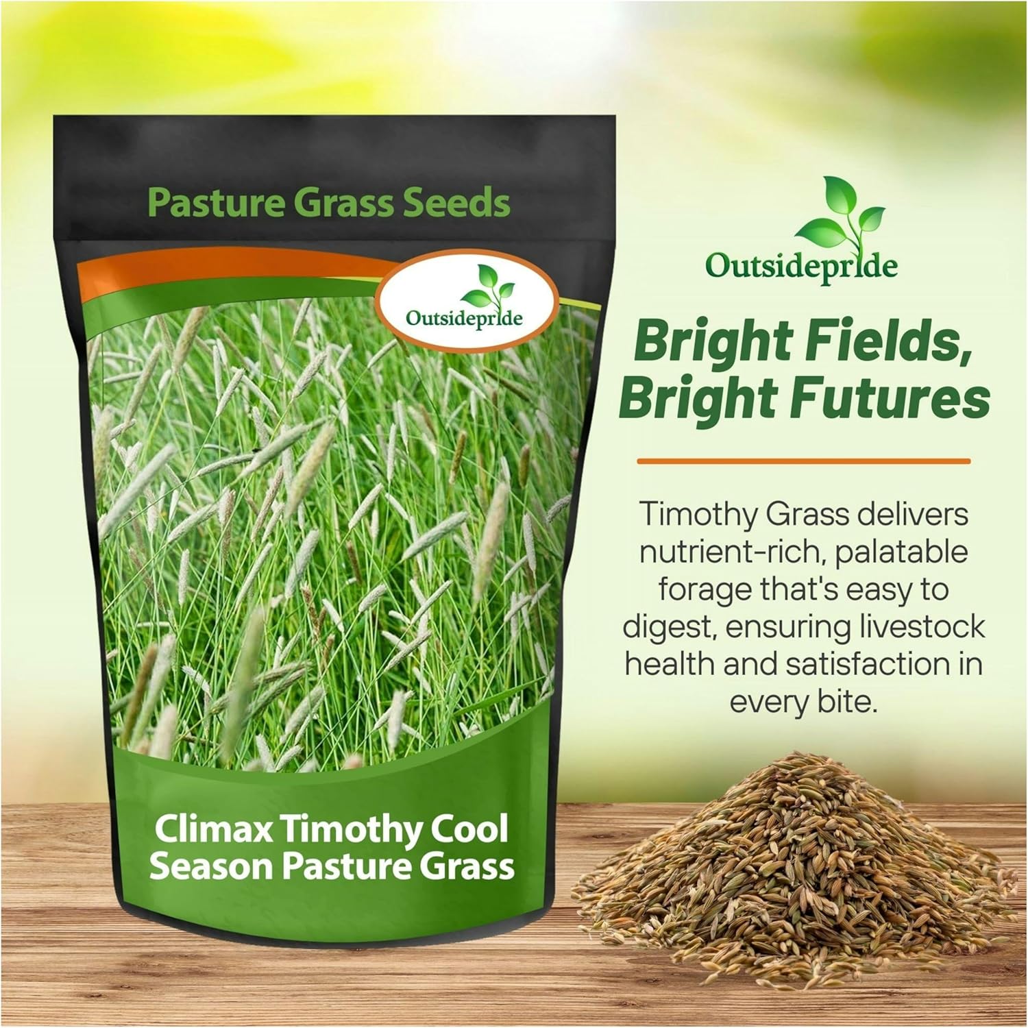 Climax Timothy Seed Bag